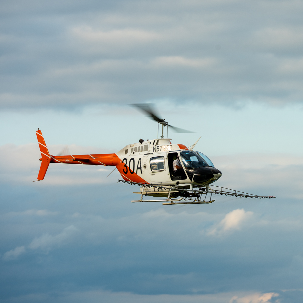 How I Ended Up Barefoot on a Country Road Photographing a Helicopter