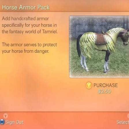 Horse Armor